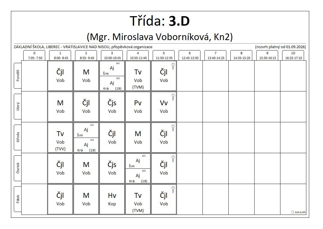 3.D rozvrh